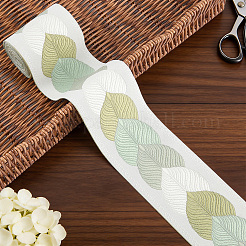 Nastro in poliestere jacquard a foglia da 5 m&nbsp;OCOR-WR0002-20A