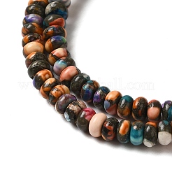 Abalorios naturales howlite hebras&nbsp;G-Q181-C01-01