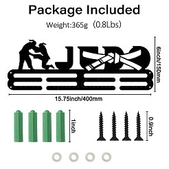 Железная вешалка для медалей&nbsp;ODIS-WH0021-830