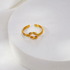 Anillos abiertos de acero inoxidable 304 para mujer&nbsp;RN0732-1