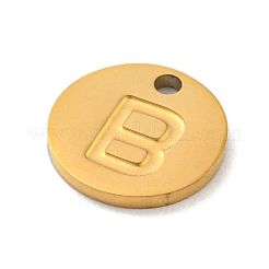 Placcatura ionica (ip) ciondoli in acciaio inossidabile 304&nbsp;FIND-M017-02G-B