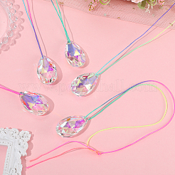 Стеклянный подвесной ловец солнца HJEW-WH20004-13