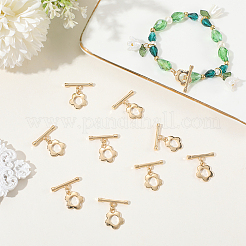 10шт латунные застежки&nbsp;KK-BBC0021-04