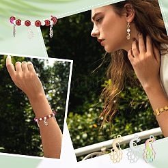 24 colgante de acero inoxidable 201 con revestimiento iónico (IP) de 3 colores&nbsp;STAS-UN0030-06