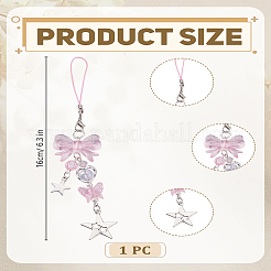 1 шт. сплава мобильных ремней&nbsp;HJEW-LP0001-40