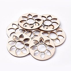 Cabochons en bois&nbsp;WOOD-TAC0003-34