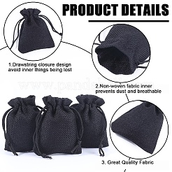 24 шт. мешковина упаковочные мешки мешки с завязками&nbsp;ABAG-BBC0001-07B