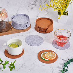 Войлочный коврик для чашки&nbsp;AJEW-CN0002-87C