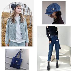 24 шт. 2 стиля компьютеризированная вышивка ткань утюг на / пришить патчи&nbsp;DIY-FG0002-85