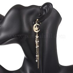 Pendientes colgantes de acero inoxidable 304 y latón&nbsp;EJEW-TA00807