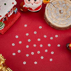 Аэрозольная краска латунные снежинки кабошоны&nbsp;MRMJ-WH0088-56