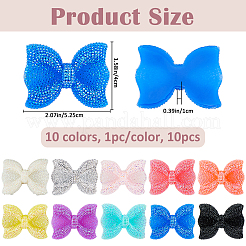 10 шт. 10-х цветные смоляные стразы-кабошоны&nbsp;FIND-FH0016-73