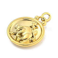 304 Edelstahl Anhänger Strass Fassungen&nbsp;STAS-O009-01B-G