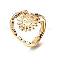 Anillos de dedo de acero inoxidable 304&nbsp;SA-CBA54F2-01G