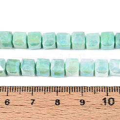 Антикоррозийные гальванические стеклянные бусины&nbsp;GLAA-T025-6mm-10D