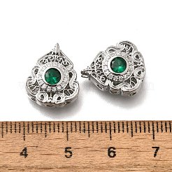 Латунные стеклянные бусины&nbsp;KK-M318-40P-02