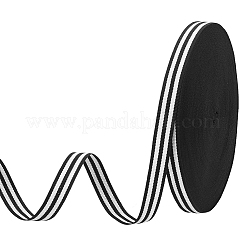50 Yard Polyester-Streifenbänder&nbsp;SRIB-WH0011-157B
