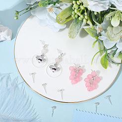 5 пара 925 сережек-гвоздиков из стерлингового серебра&nbsp;STER-BBC0008-94S