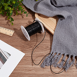 Круглый шнур из воловьей кожи длиной 20 метр.&nbsp;WL-WH0015-01A-02