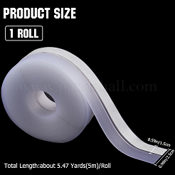 Самоклеящаяся уплотнительная лента из тпе&nbsp;AJEW-WH0515-57B