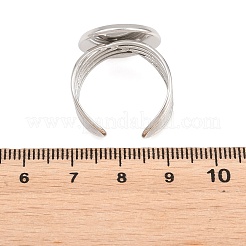 Offene Manschettenringkomponenten aus Edelstahl 304&nbsp;STAS-F366-06E-P