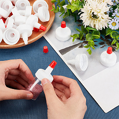 Tappo beccuccio per bottiglia di plastica con punta sigillante rossa&nbsp;LS-FIND-WH0191-09