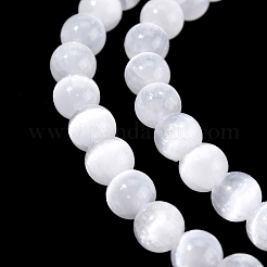 Fili di perline di selenite naturale&nbsp;LS-G-N328-025B-02