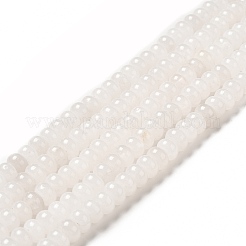 Natürliche weiße Jade perlen Stränge&nbsp;X-G-D481-17A