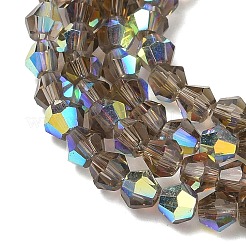 Гальванизируйте прозрачное стекло бисер нитей&nbsp;EGLA-K015-18L