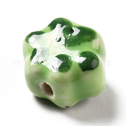 Ручной печатный шарики фарфора&nbsp;PORC-F005-02E