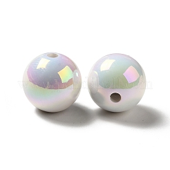 УФ-покрытие радужными переливающимися акриловыми бусинами&nbsp;PACR-D070-01F