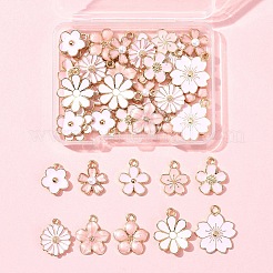 40шт 10 стиля сплава эмалевые подвески&nbsp;ENAM-FS0002-33