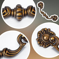 Ручки-скобы из сплава&nbsp;FIND-WH0148-254