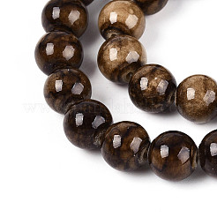 Природные персидские нефрита бисер пряди&nbsp;G-A255-A02-01E