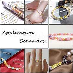 150шт 5 стильных латунных круглых бусины&nbsp;KK-CJ0002-10