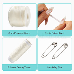 Kits de fabrication d'élastiques à cheveux à faire soi-même&nbsp;DIY-TA0015-81A
