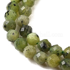 Бусы из натурального канадского нефрита&nbsp;G-G259-D01-3mm