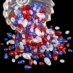 435pcs 12 styles de perles de verre transparentes&nbsp;EGLA-PA0001-52
