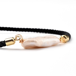 Verstellbare Nylon-Twisted-Cord-Slider-Armbänder&nbsp;BJEW-JB05322-02
