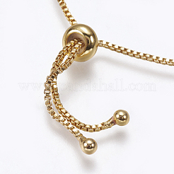 Verstellbare Messing-Bolo-Armbänder&nbsp;BJEW-G593-11G-B