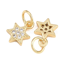 Латунные микро проложить кубического циркония подвески&nbsp;ZIRC-K070-41G