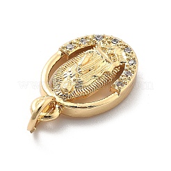 Placcatura a cremagliera in ottone con pendenti in zirconi cubici&nbsp;KK-Q017-06D-G