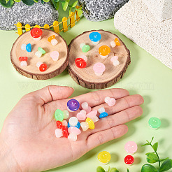 30 шт. 2 стиля светящегося смоляного грибного украшения&nbsp;RESI-TA0004-02B