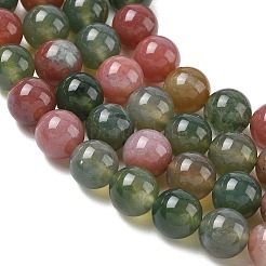 Natur Indien Achat Perle Stränge&nbsp;G-J358-02-8mm