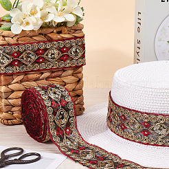 Полиэфирные ленты в национальном стиле&nbsp;SRIB-WH20020-045B