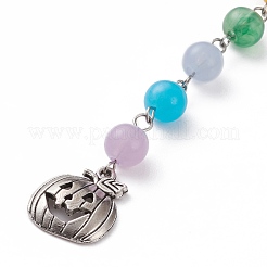 Marcapáginas de aleación de estilo tibetano para el día de halloween.&nbsp;AJEW-JK00165-05