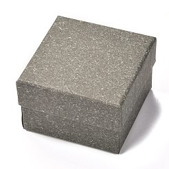 Квадратная бумажная шкатулка для драгоценностей&nbsp;CON-G013-01D