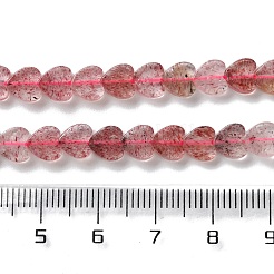 Природного кварца клубники нитей бисера&nbsp;G-M403-A48-02