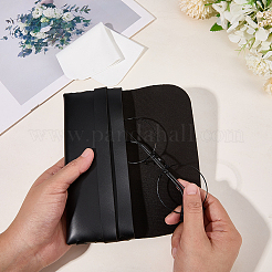 1 шт. портативный футляр для очков из искусственной кожи&nbsp;AJEW-CN0005-21B