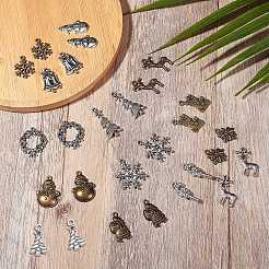 Pendentifs en alliage de style tibétain&nbsp;TIBE-SC0002-06